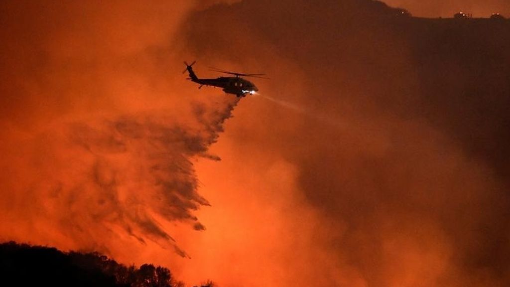 Varios incendios forestales en el condado de Los Ángeles