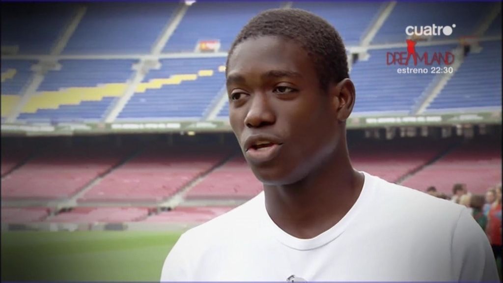 De vivir en un orfanato en Guinea-Bisau a cumplir el sueño de conocer el Camp Nou