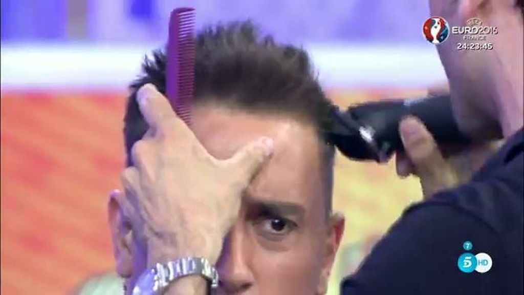 Kiko Hernández se rapa el pelo por culpa de Joana Morillas