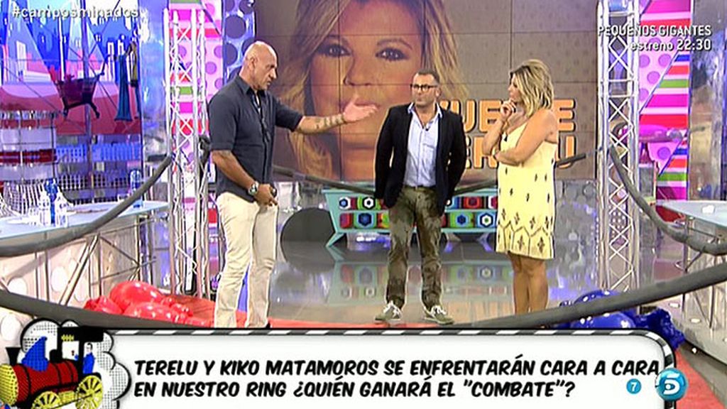 El ring de Terelu y Matamoros