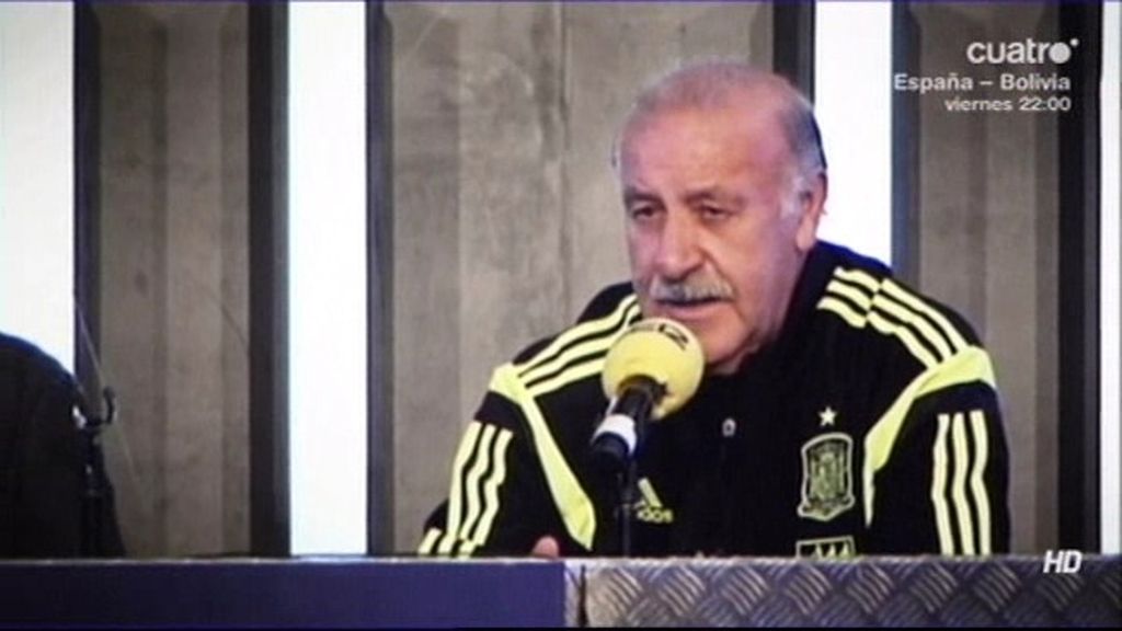 Del Bosque: "El dia 2 de junio me gustaría que todos estuviesen en buenas condiciones"