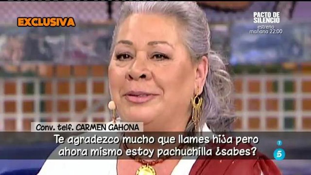 Carmen Gahona ni confirma ni desmiente su ruptura con Chiquete