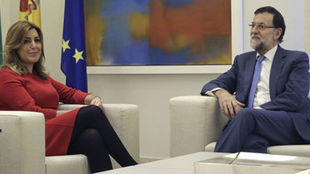 Financiación, inversiones y empleo, los principales temas de la reunión de Susana Díaz y Mariano Rajoy
