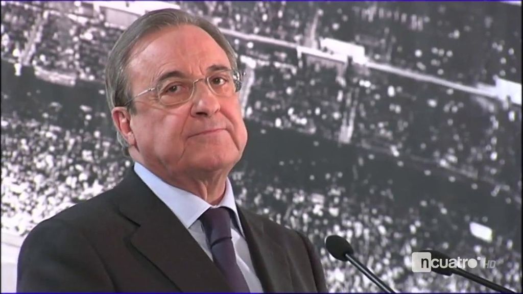 Florentino comparece para explicar la alineación indebida del Madrid en Cádiz