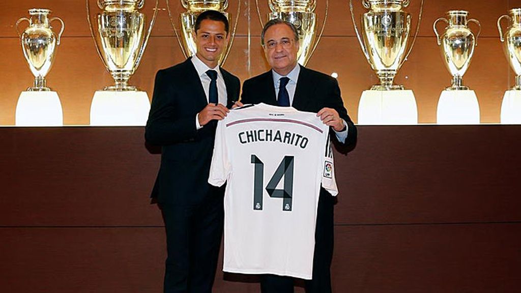 El '9' que buscaba el Madrid ha llegado: Chicharito, nuevo jugador del club blanco