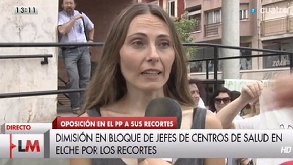 Dimisión en bloque de responsables de los centros de salud tras el cese de la directora de atención primaria de Elche