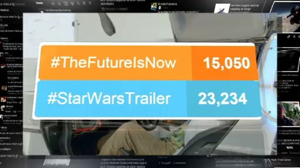 #HoyEnLaRed, guerra de ‘fandoms’: #StarWarsTrailer vs #TheFutureIsNow