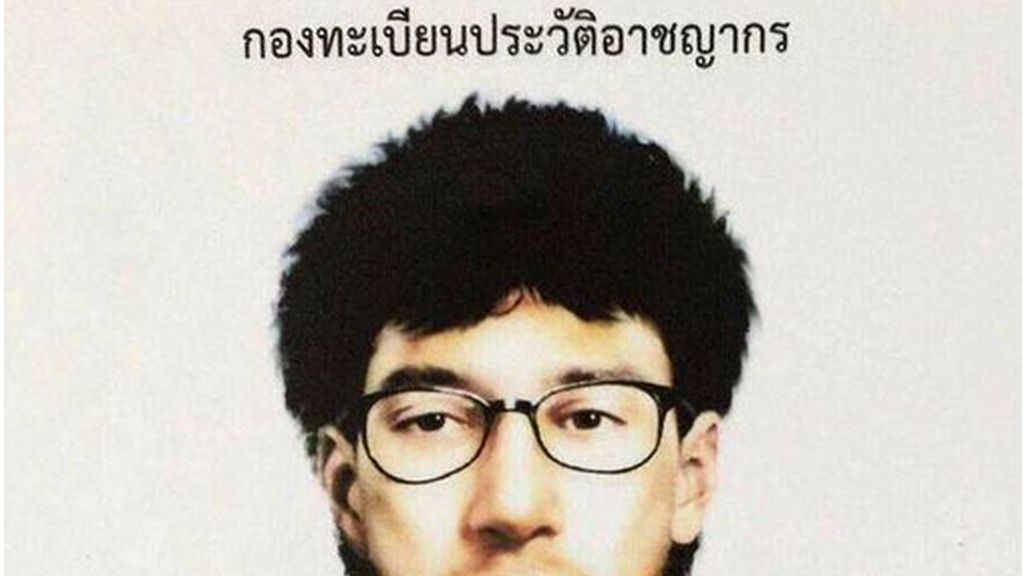Tailandia distribuye el retrato robot del posible autor del atentado