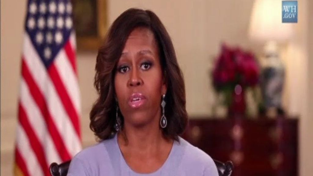 Michelle Obama se dirige a la nación