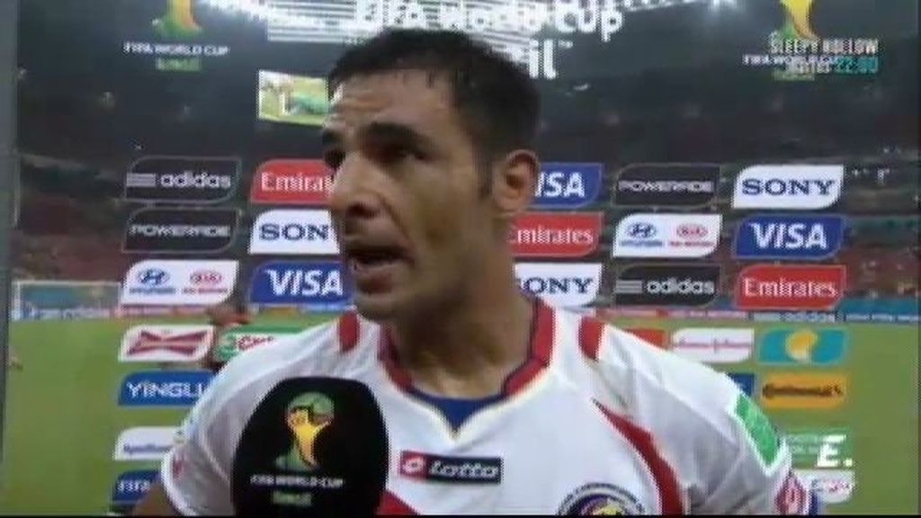Umaña soñó con que lanzaba el último penalti que daría la gloria a Costa Rica