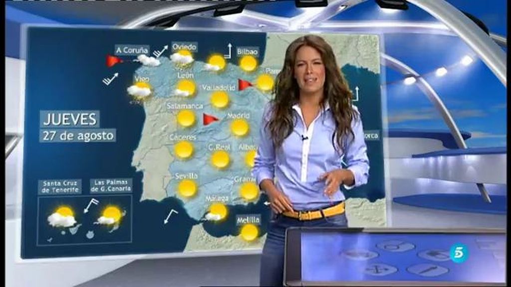 El tiempo con Laura Madrueño