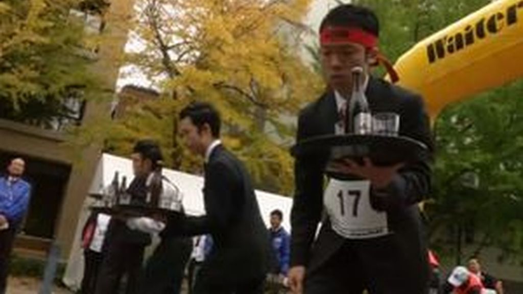 La Carrera de los camareros, la última maratón de Japón