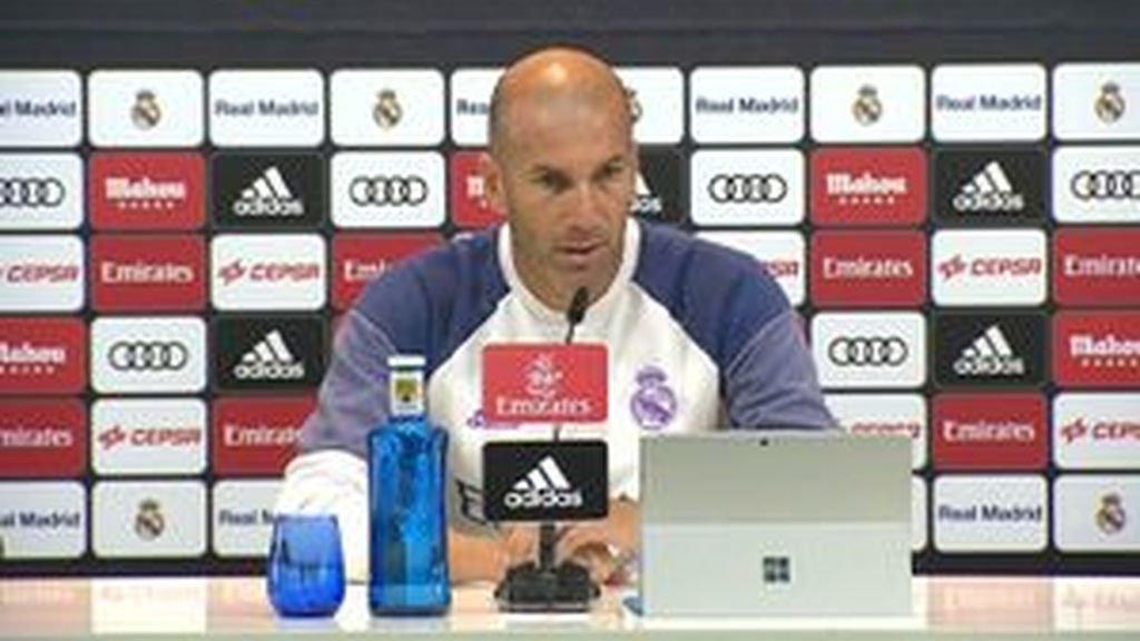 Zidane confirma las ausencia de Cristiano y Bale ante el Espanyol