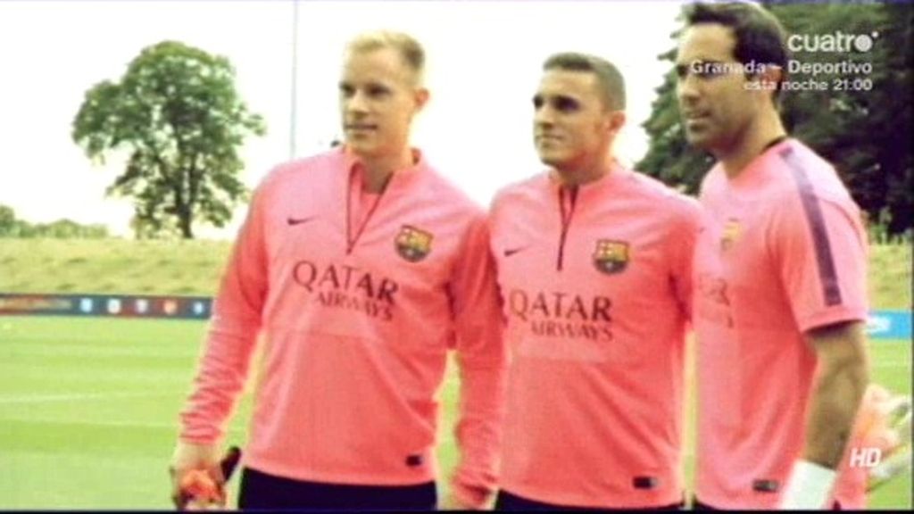 Claudio Bravo, Ter Stegen y Masip, las tres opciones de Luis Enrique