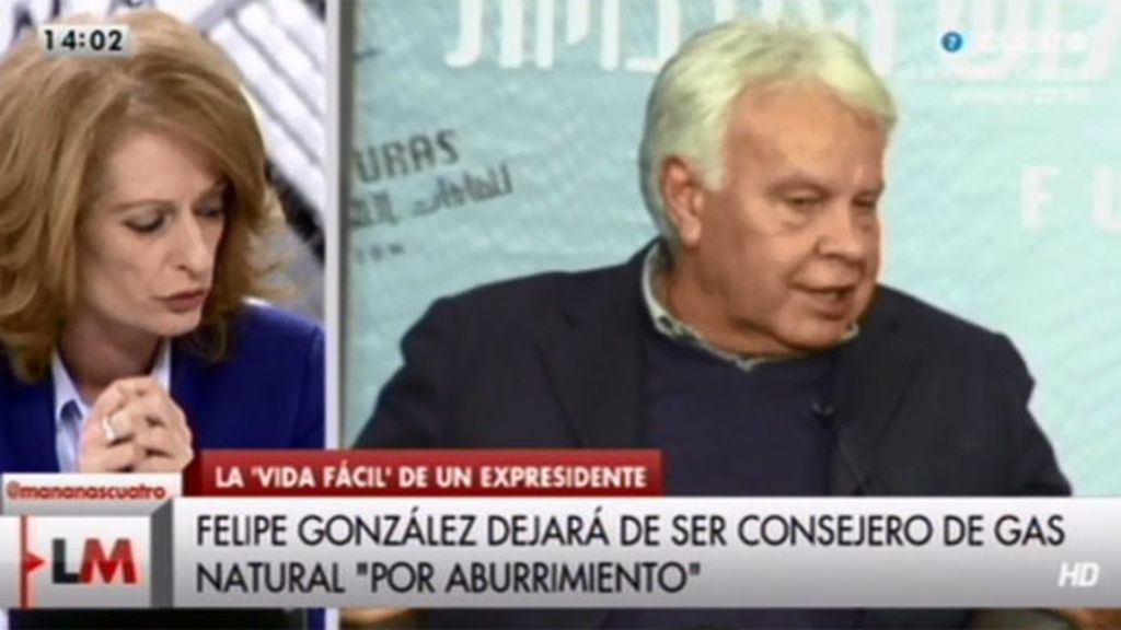 Alicia Gutiérrez: "Un expresidente tiene que medir con mucho cuidado lo que dice"