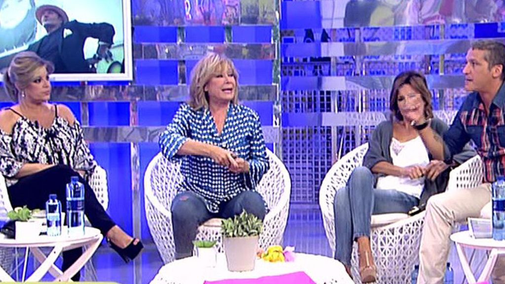 Los colaboradores de 'Sálvame' responden a los 'adjetivos' que les dedica Amador Mohedano