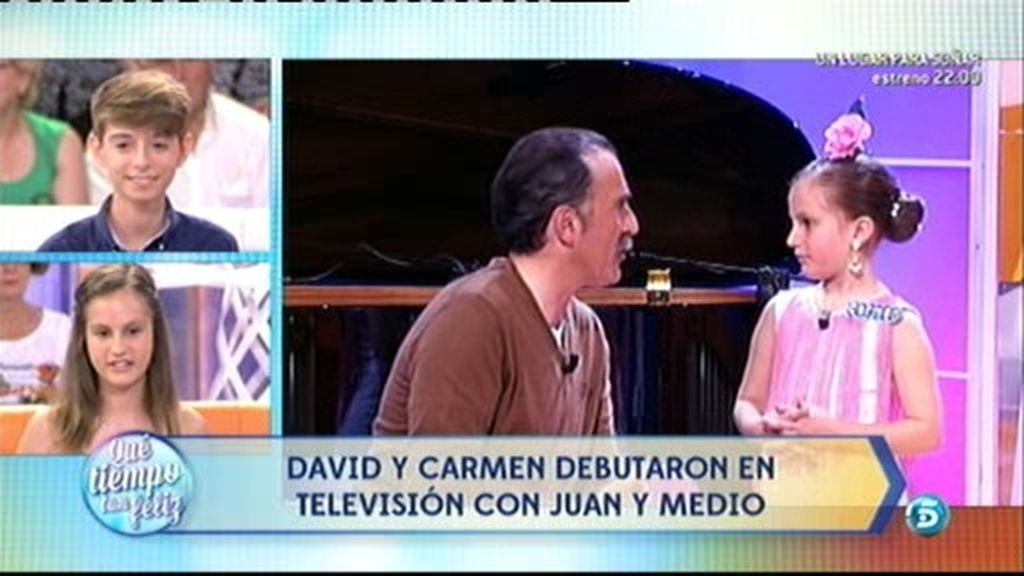 David Parejo y Carmen Navarro se reencuentran con Juan y Medio