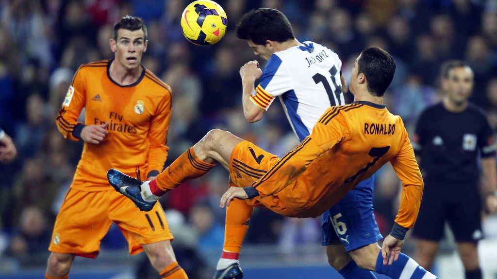Gareth Bale volvió a ser sustituido en el encuentro ante el Espanyol en Cornellá