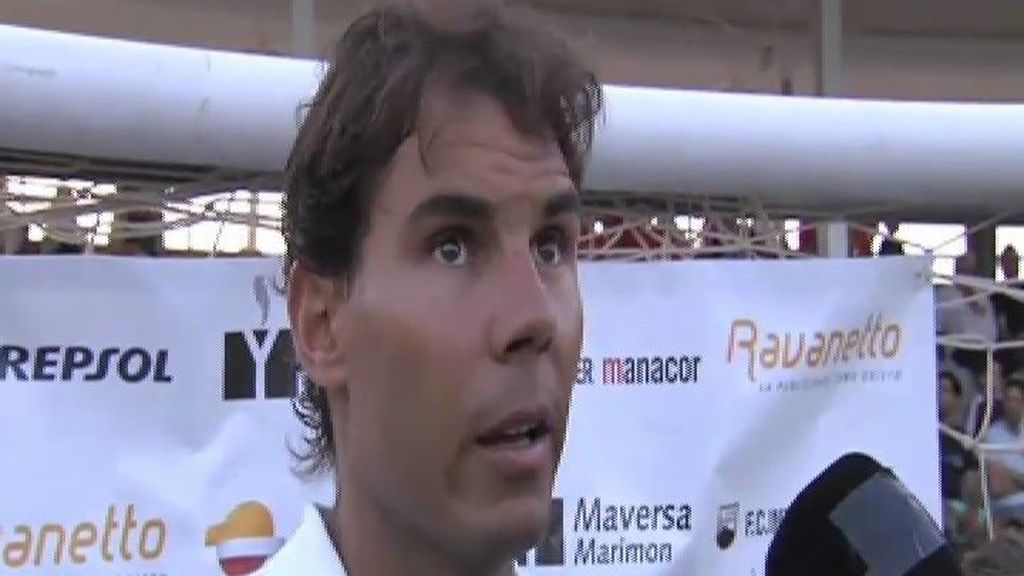 Rafa Nadal: "No voy a pelear para volver a ser el número uno"