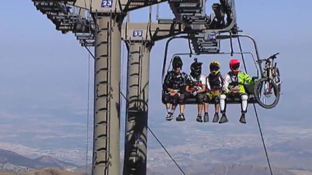 Sierra Nevada cambia los esquís por las bicis