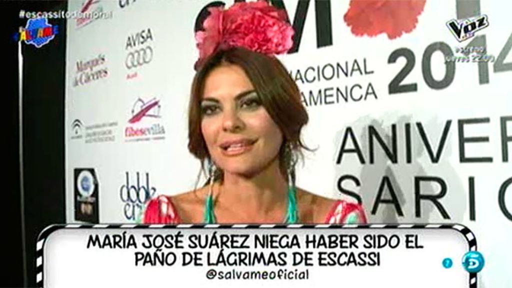 María José Suárez: "No me he metido en medio de una relación"
