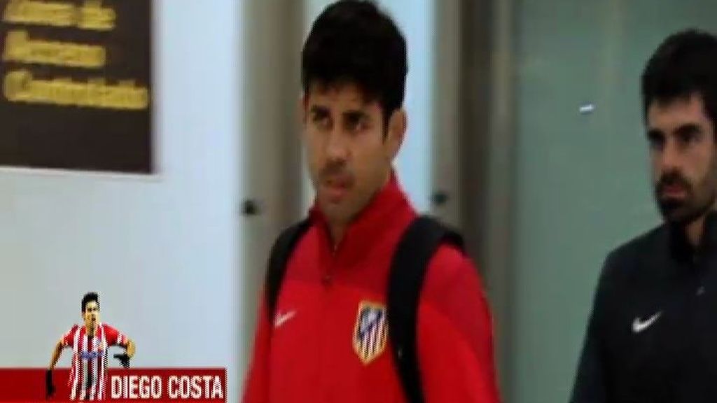 Diego Costa, en Belgrado