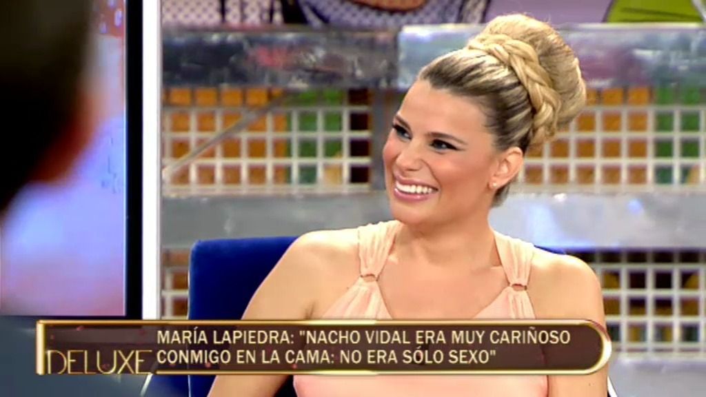 María Lapiedra: "Nacho Vidal me sorprendió, fue muy cariñoso conmigo"