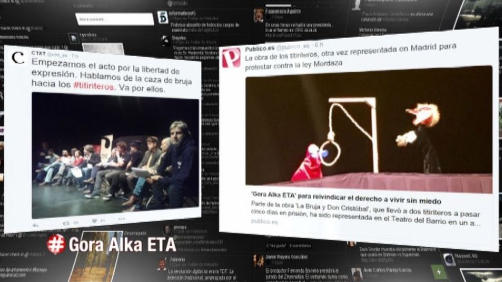 #HoyEnLaRed, 'Gora Alka-ETA' vuelve a ser 'trending topic'