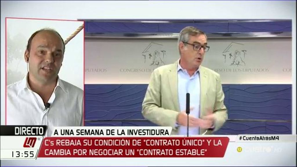 José Carlos Díez: “En la próxima legislatura habrá o más impuestos o más recortes”