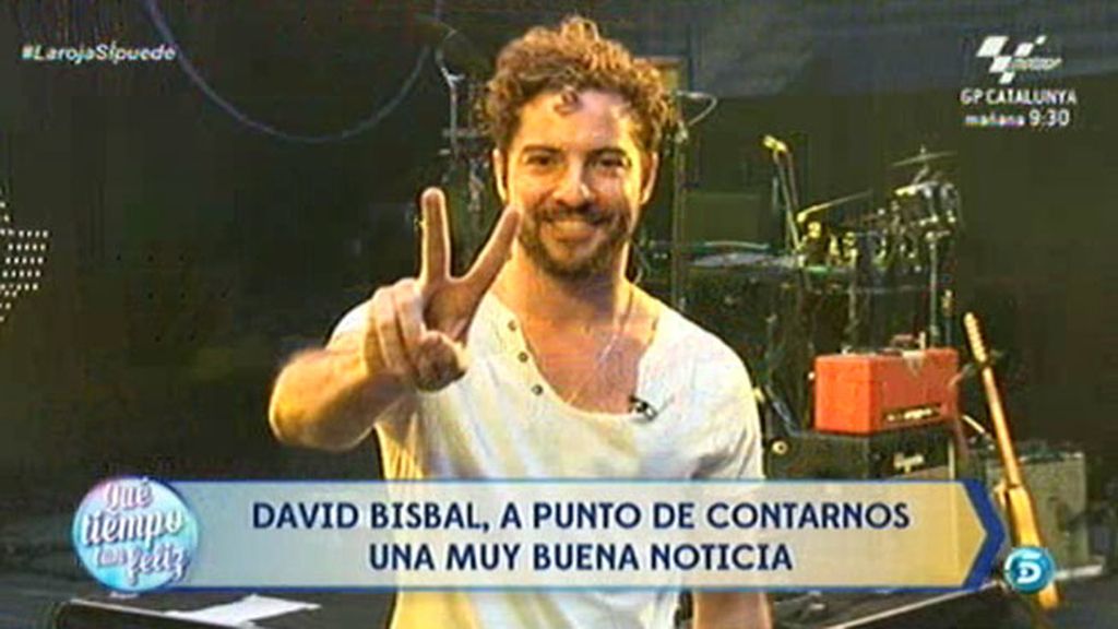 David Bisbal sorprende a Mª Teresa Campos: "El próximo sábado estaré en '¡QTTF!"