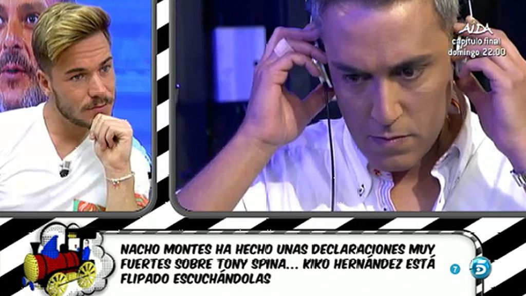 Kiko H.: "Tony, Nacho Montes no habla de ilusiones, habla de actos"