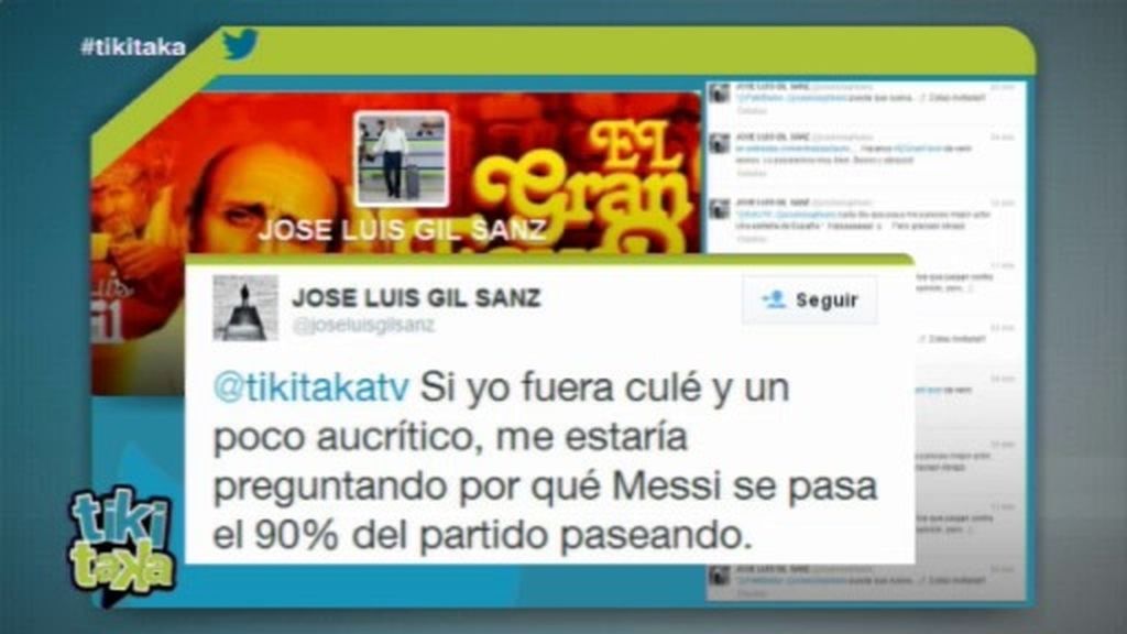 Jose Luis Gil: "Si fuera culé, me estaría preguntando por qué Messi juega paseando"
