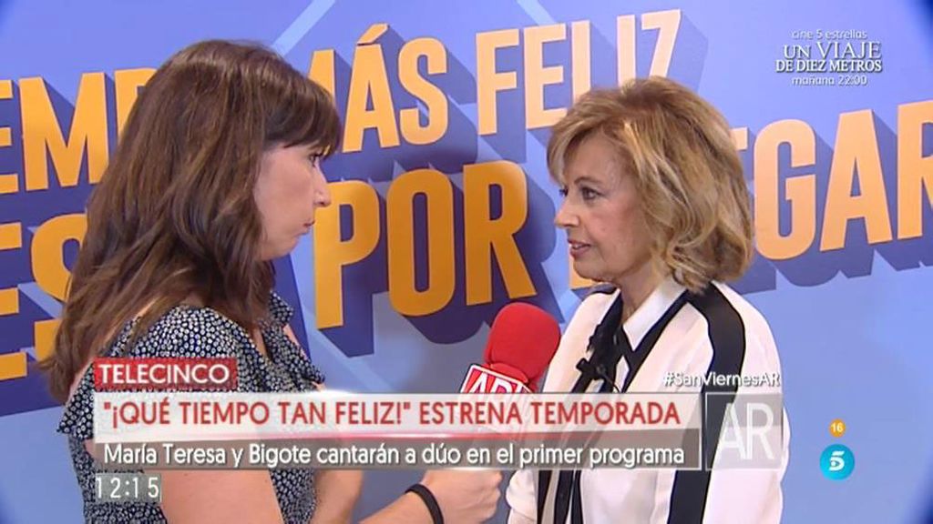 María T. Campos: "Sé que el público me quiere"