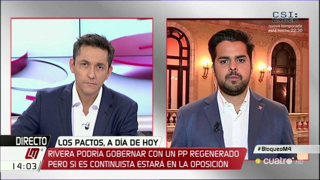 Fernando de Páramo: “Los que no somos decisivos hemos decidido mojarnos, solo falta que el PSOE haga lo mismo”