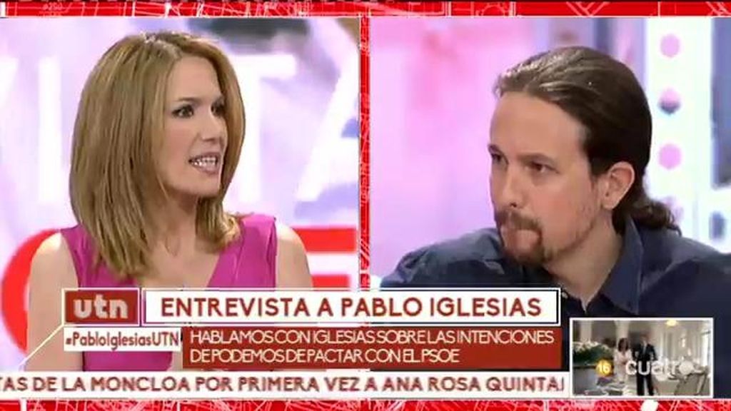 Pablo Iglesias evita hablar de un pacto con el PSOE