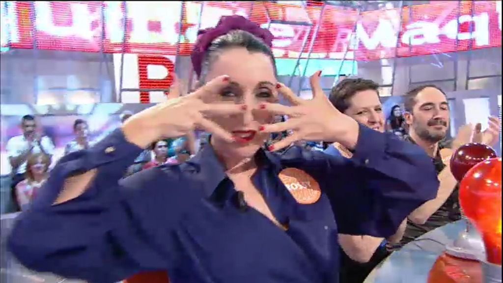 Rossy de Palma baila el 'No me mires' de Mecano en ‘Pasapalabra’