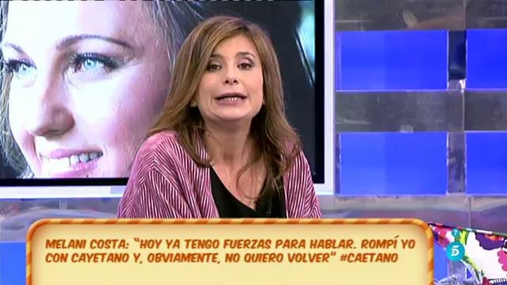 Polémica por la ruputura de Cayetano Martínez de Irujo y Melani Costa