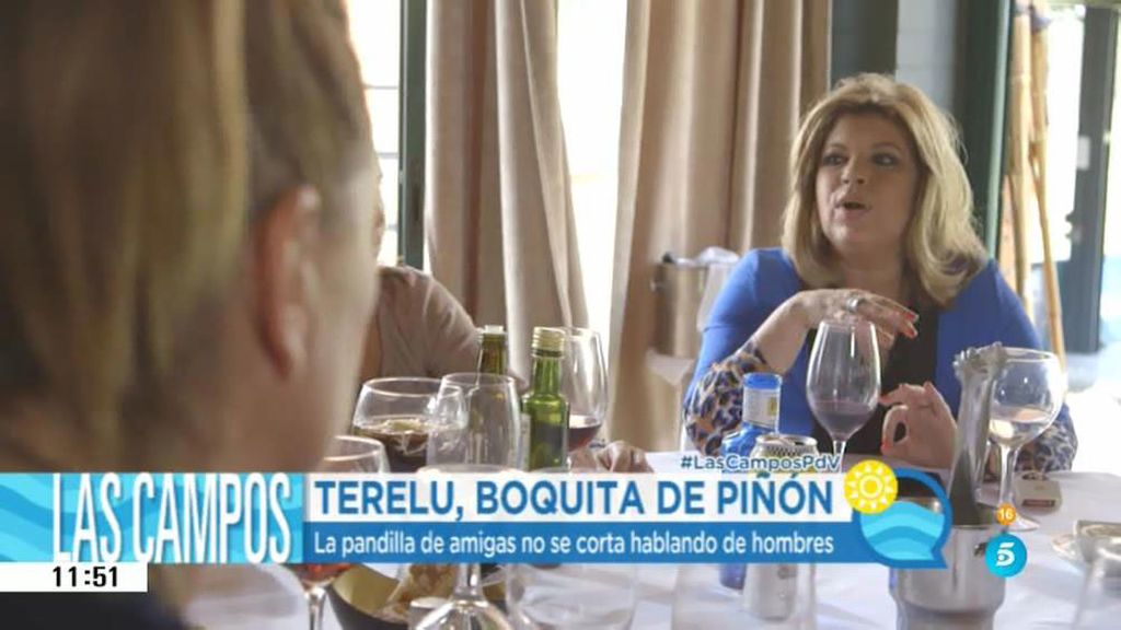 Terelu, sus amigas y una conversación picante: así son las Campos en la intimidad