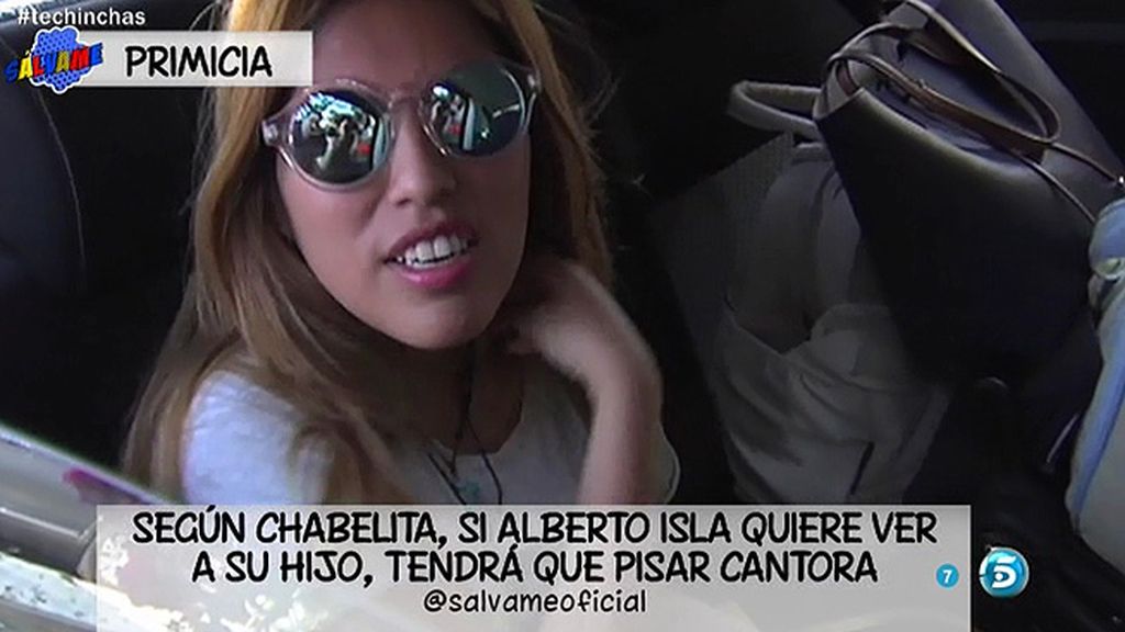 Chabelita: "Alberto puede ir a ver al niño a Cantora cuando quiera"