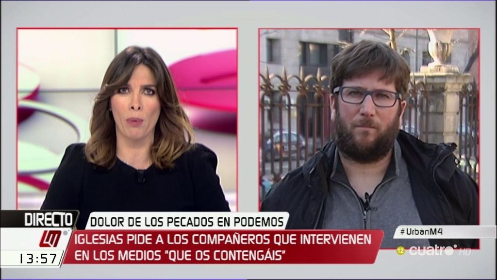 Miguel Urbán: “Lo importante no es tanto pedir perdón como poner remedios”