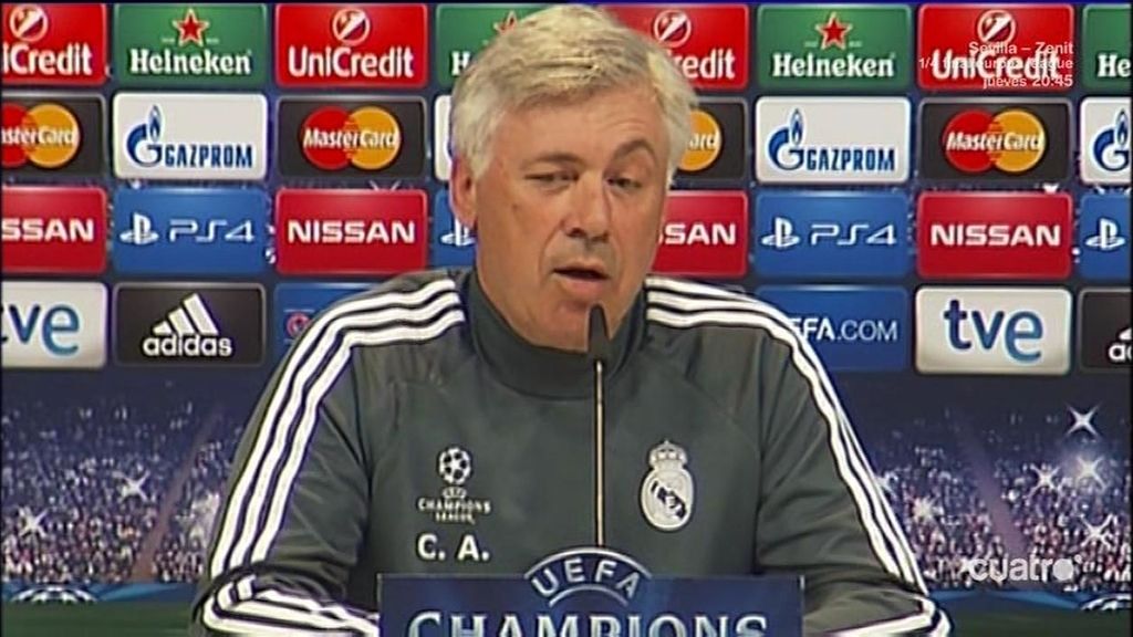 Ancelotti: "Nuestro objetivo es ganar la Undécima, no al Atlético de Madrid"