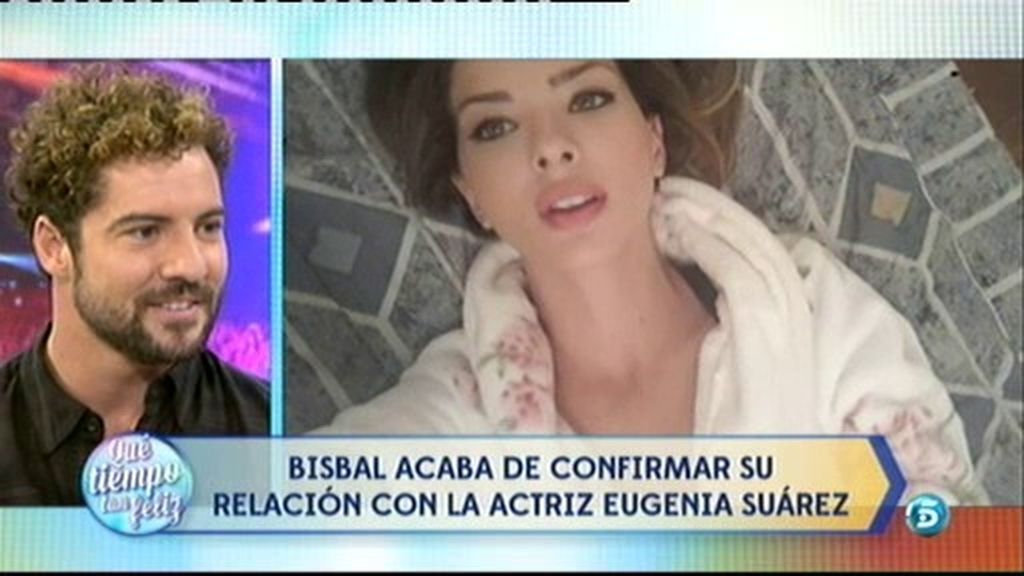Bisbal, sobre Eugenia Suárez: "Me ha dado el cariño justo cuando yo más lo necesitaba"