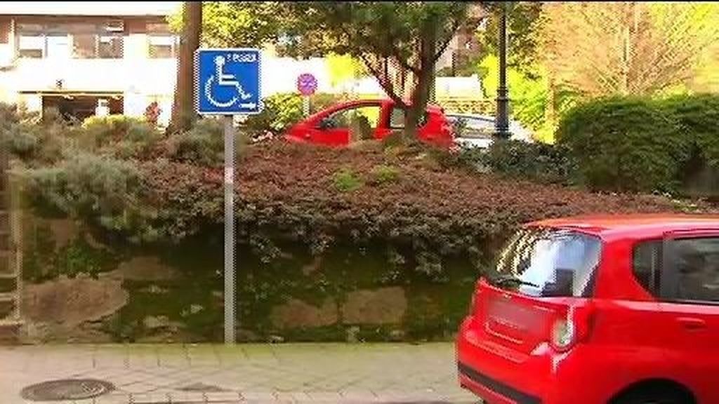 Plaza para discapacitados o ¿policía local?