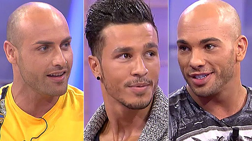 Iván, Alejandro y Fabio, los duritos