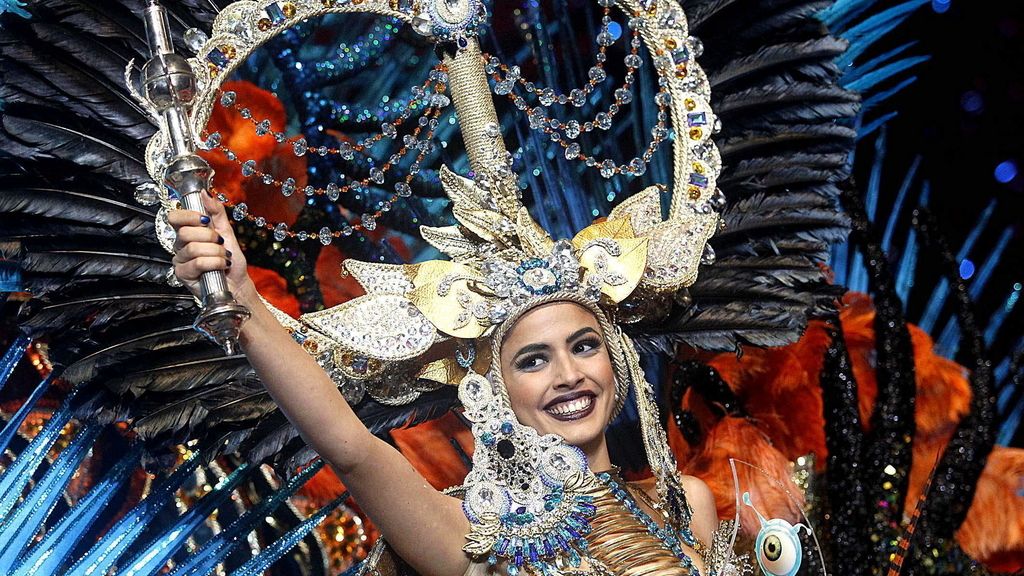 Amanda Perdomo Sanjuán, reina del carnaval de Tenerife