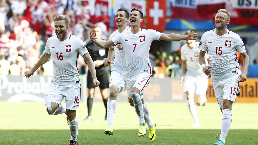 El golazo de Shaqiri no le vale a Suiza y Polonia pasa a cuartos en los penaltis