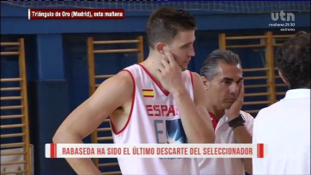 Rabaseda, último descarte de la España de Sergio Scariolo para el Eurobasket