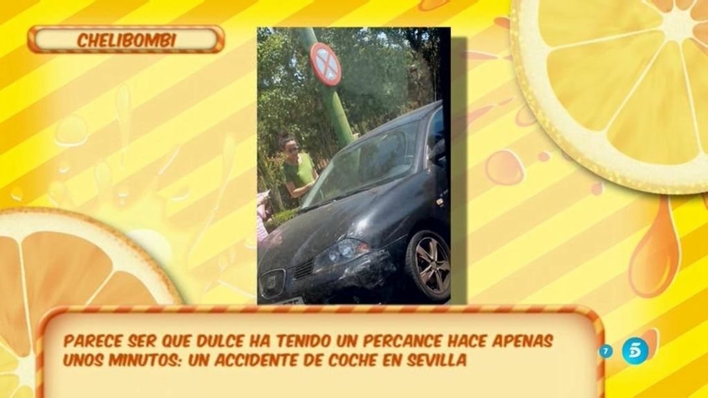 Chelo García-Cortés: “Dulce ha sufrido un accidente con el coche”
