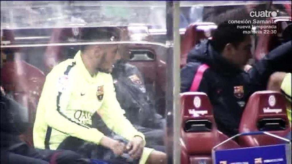 Neymar se mosqueó con Luis Enrique al ser sustituido: "A tomar por culo"