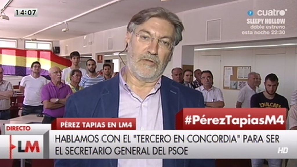 ¿Qué opina Pérez Tapias de Madina, Rubalcaba o Felipe González?